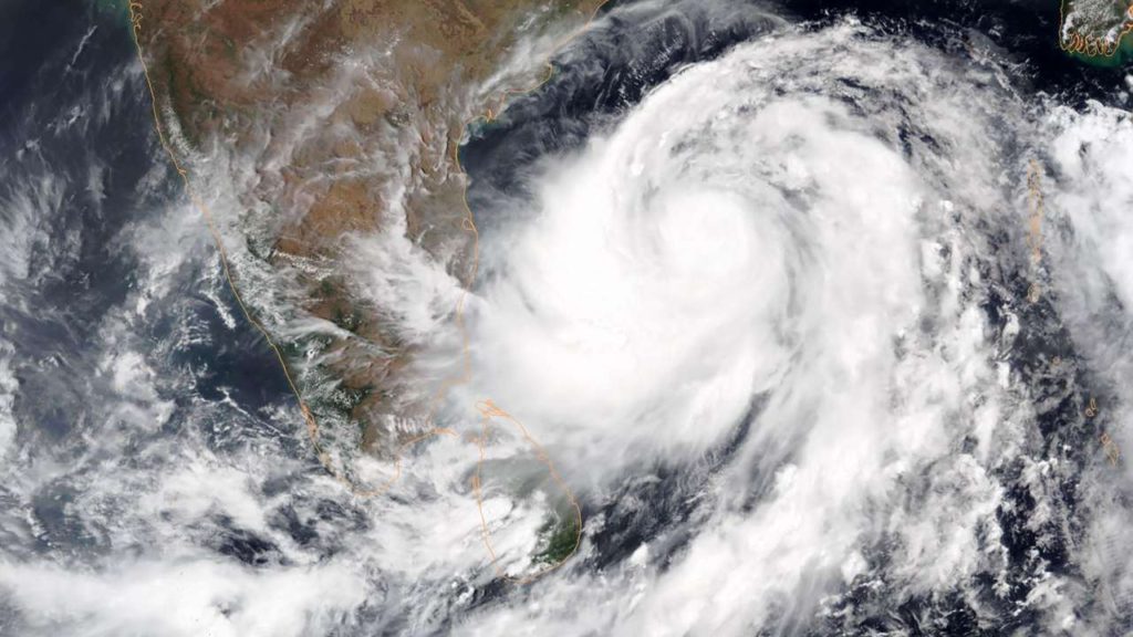 Cyclone Fani Begins landfall in eastern India