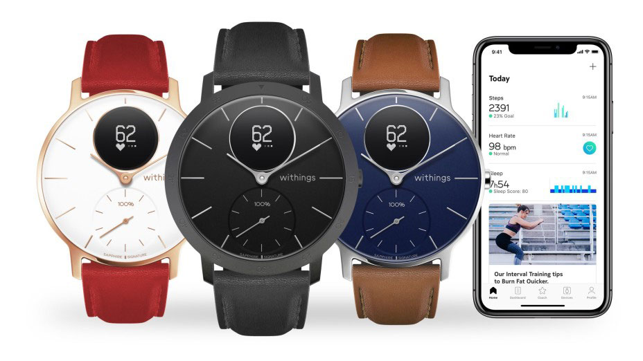 Withings Smartwatch launches its new Steel HR Sapphire Edition