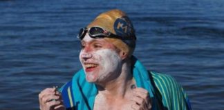 Sarah Thomas - Woman First to Swim Channel 4 Times Non-Stop